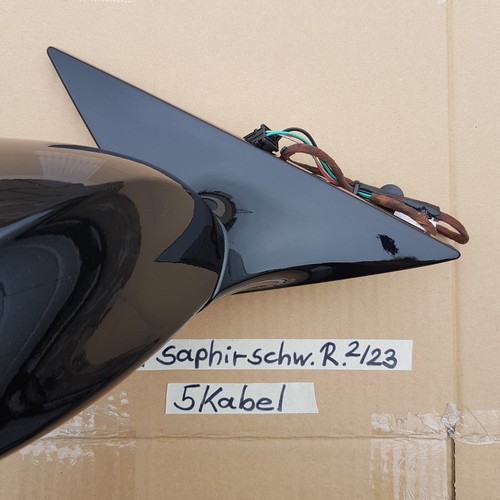 BMW Z4 E85 Seiten Außen Spiegel + Motor RECHTS black saphir schwarz shadow line  – Bild 6