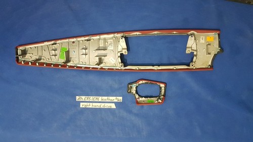 BMW Z4 leather cockpit trim Armaturenbrett Verkleidung Leder right hand drive