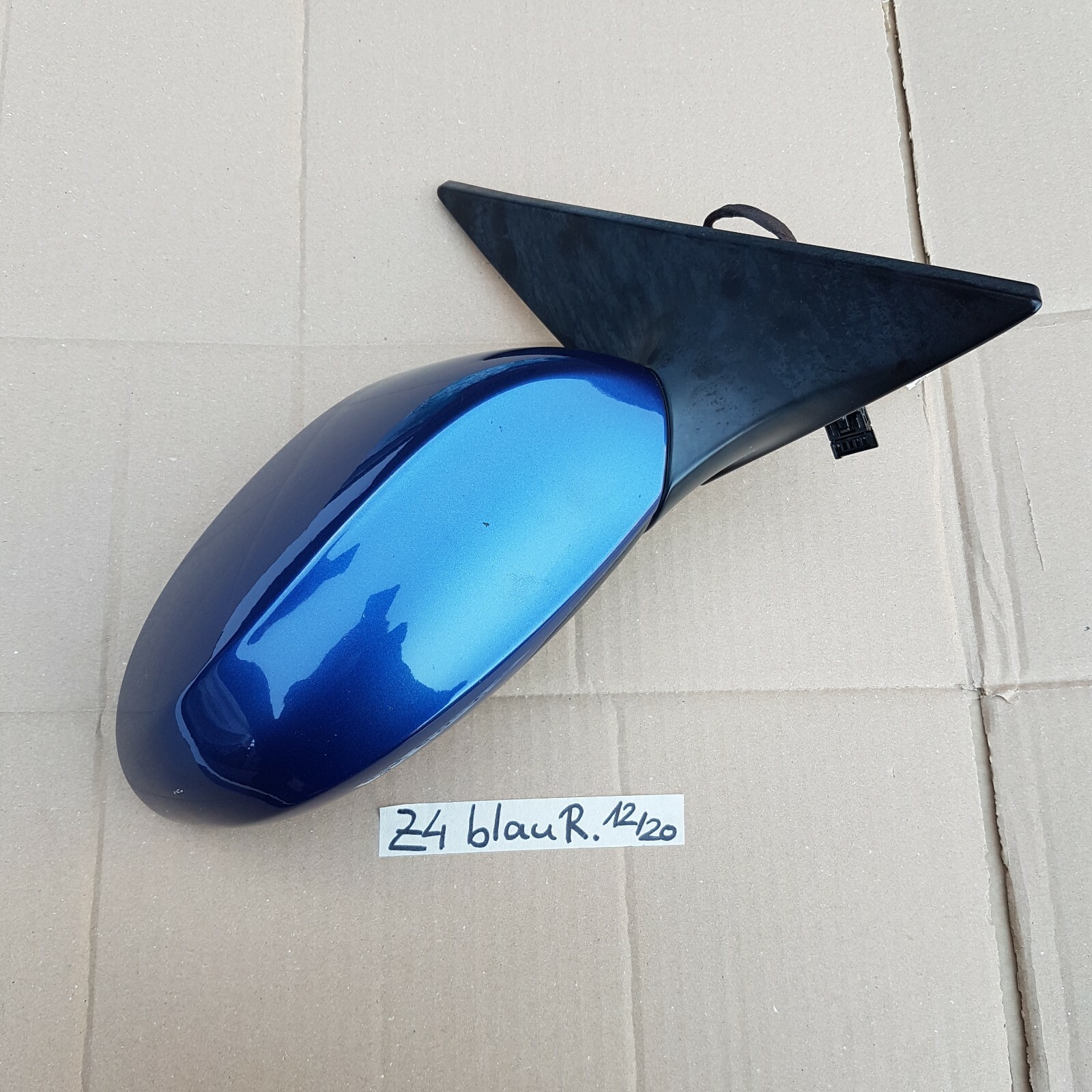 BMW Z4 E85 E86 Seiten Außen Spiegel rechts  Montego blau metallic A51