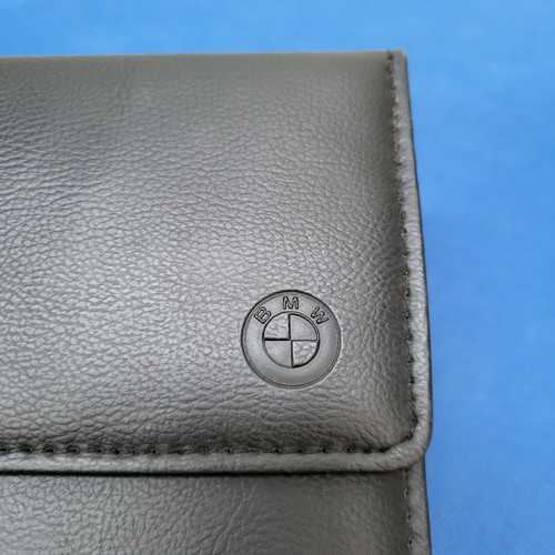 BMW Z3 Roadster Bordmappe Echt Leder  Handbuch Betriebsanleitung Englisch