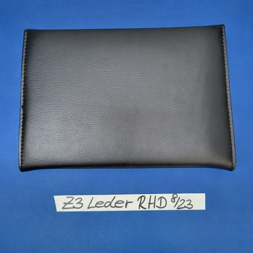 BMW Z3 Roadster Bordmappe Echt Leder  Handbuch Betriebsanleitung Englisch