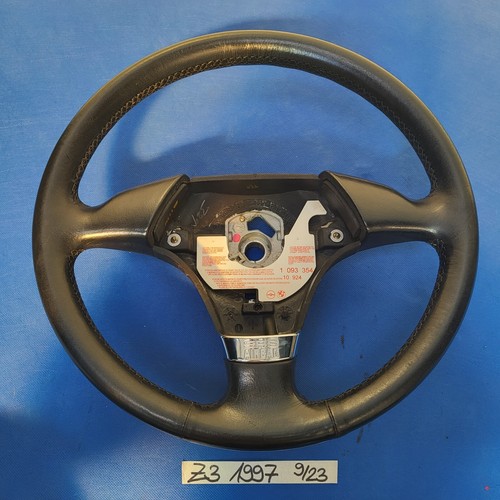 BMW E36 und Z3 Lenkrad 1093354 Leder Lenker + Fahrer Airbagmodul