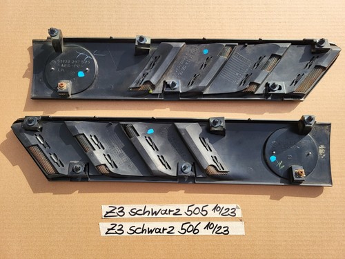 BMW Z3 Roadster Lufteinlass Ki​emen Ziergitter Motorhaube Schwarz R+L