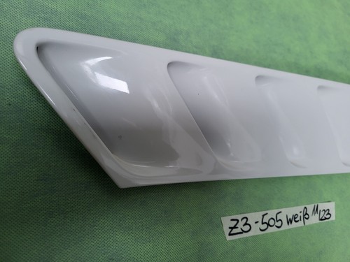 BMW Z3 Lufteinlass Ki​emen Ziergitter Motorhaube rechts ODER links weiß ABHOLUNG