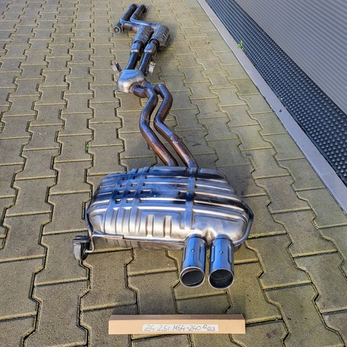 BMW Z4 E85 Auspuff 2,5i Endschalldämpfer 7520240 Katalysator 7516737 ABHOLUNG