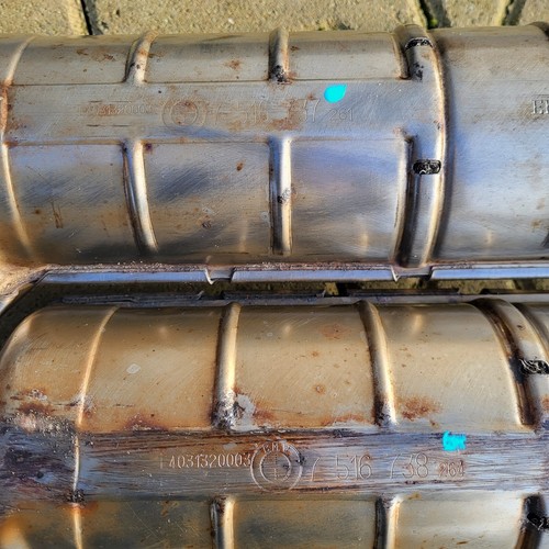 BMW Z4 E85 Auspuff 2,5i Endschalldämpfer 7520240 Katalysator 7516737 ABHOLUNG