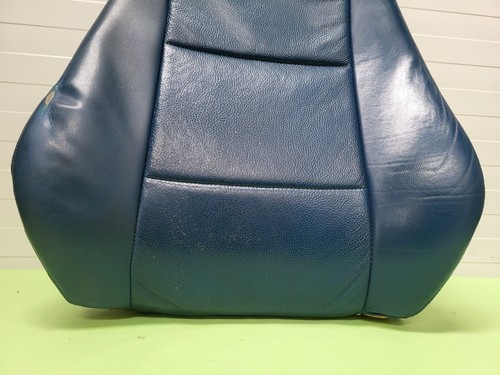 BMW Z3 Roadster Coupe Bei-Fahrer Sitz Oberteil Leder blau Rückenlehne