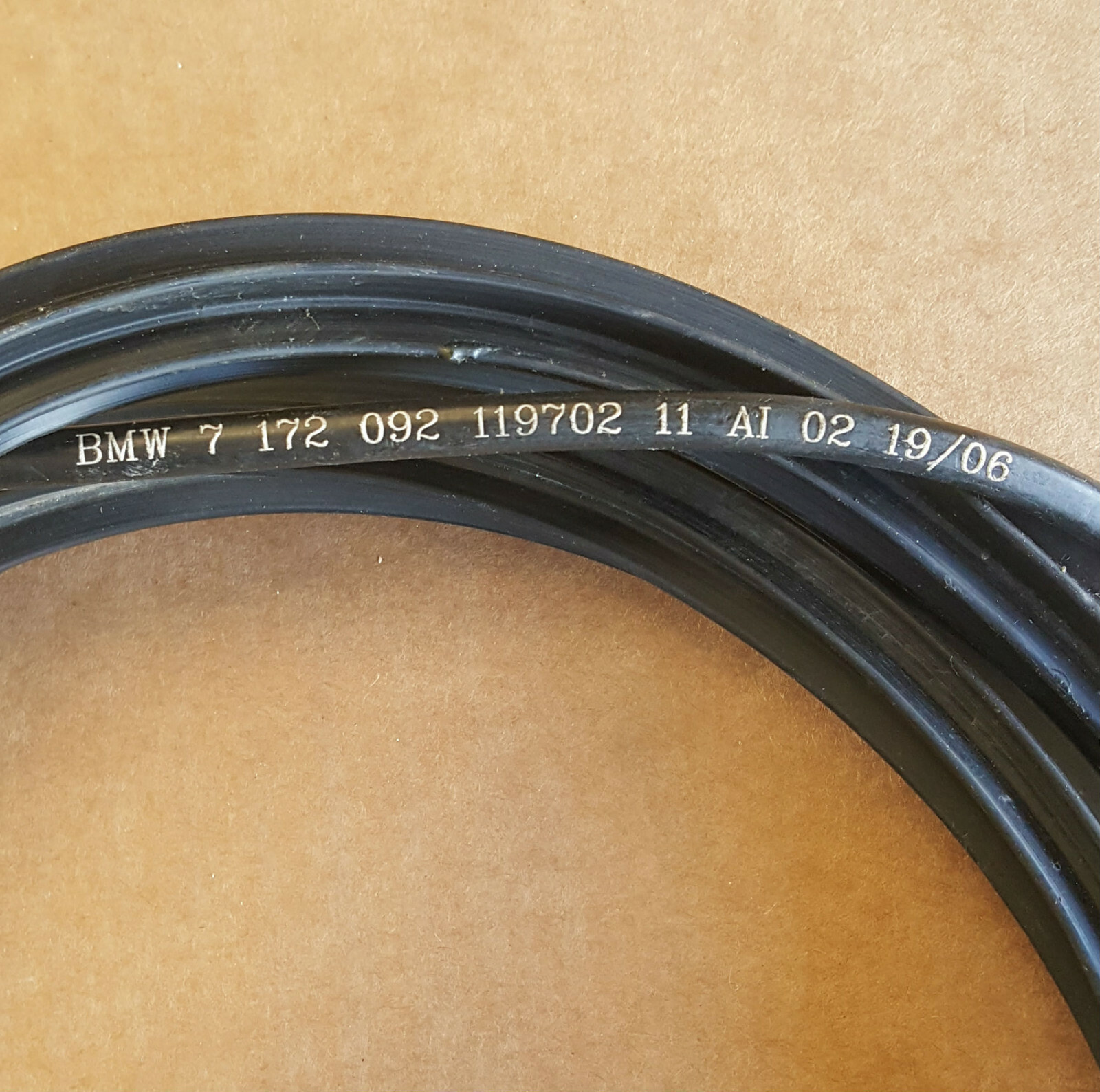 BMW Z4 E85  E86 Seilzug Motorhaube Haubenzug Betätigung Frontklappe 7172092