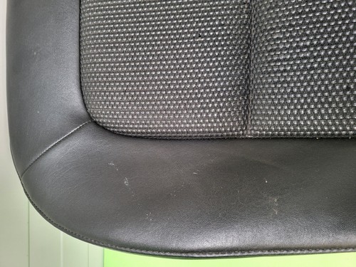 BMW Z3 Roadster Fahrer Sitz Kissen Unterteil Kunst Leder schwarz black  LINKS – Bild 5