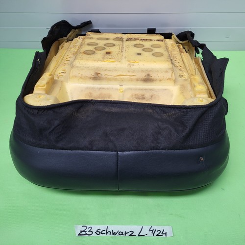 BMW Z3 Roadster Fahrer Sitz Kissen Unterteil Kunst Leder schwarz black  LINKS – Bild 7