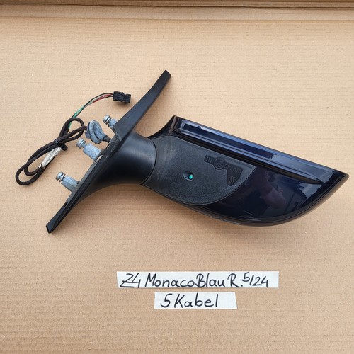 BMW  Z4 E85 E86 Seiten Außen Spiegel rechts ODER links Monaco blau A35 ABHOLUNG – Bild 7