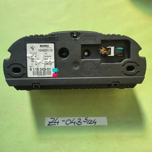 BMW Z4 E85 Tachometer Meilen Tacho RHD  speed indicator instrument 9115043 – Bild 3