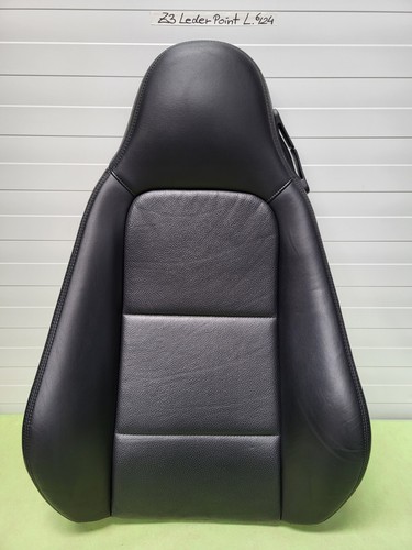BMW Z3 Roadster Fahrer Sitz Oberteil  Leder schwarz Rücken Lehne OHNE Heizung
