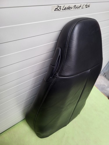 BMW Z3 Roadster Fahrer Sitz Oberteil  Leder schwarz Rücken Lehne OHNE Heizung