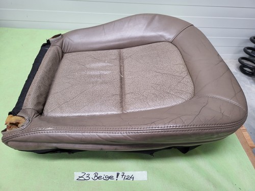 BMW Z3 Roadster Fahrer Sitz Unterteil Leder beige Sitzfläche Polster Bezug LINKS