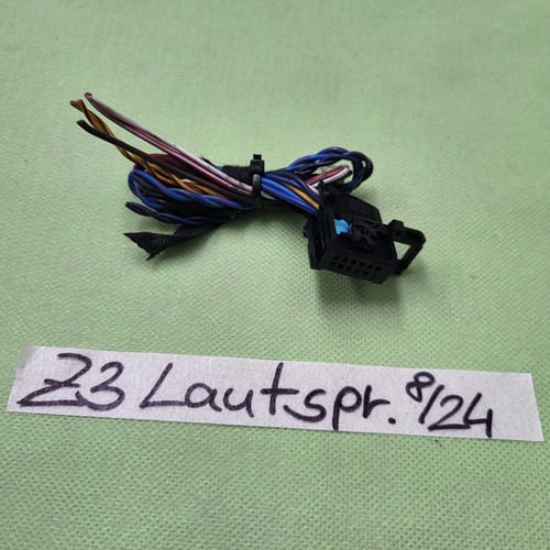 BMW Z3 Roadster Tiefton Lautsprecher Stecker mit Kabel Stück abgeschnitten  – Bild 1