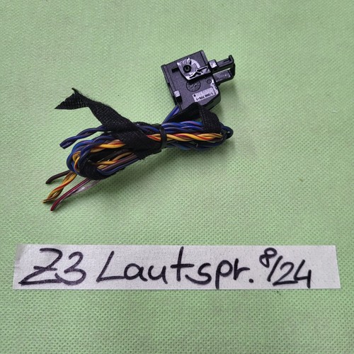 BMW Z3 Roadster Tiefton Lautsprecher Stecker mit Kabel Stück abgeschnitten  – Bild 3
