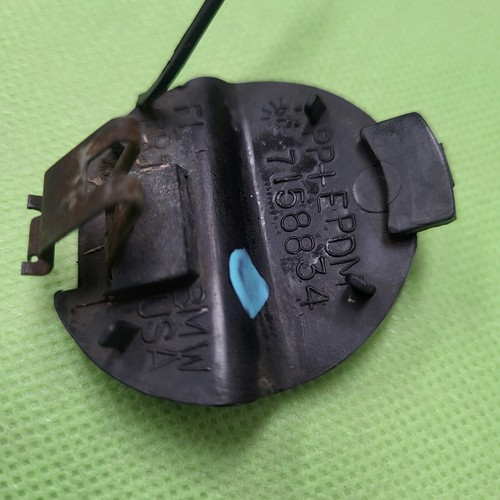 BMW Z4 E85 E86 Klappe Blende für Stoßstange vorne 7158834 Saphir Schwarz Metalic