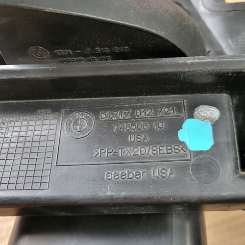 BMW Z4 E85 E86 Unterfahrschutz Luftführung 7012722 Luft Einlass VORNE RECHTS