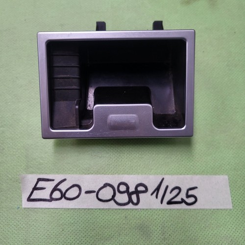 Ascher BMW E60 E61 Aschenbecher Einsatz 7034098 Ablage Fach Mittelkonsole  – Bild 1