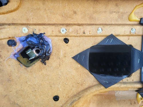 BMW Z3 Tür Verkleidung Leder Schwarz LINKS + Griff + Chrom Leiste Airbag-Klappe