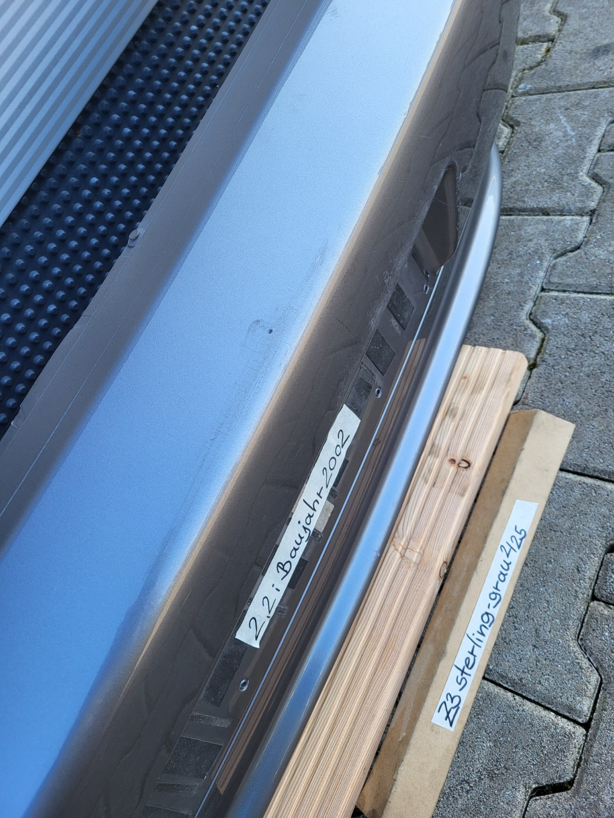 BMW Z3 Facelift Heckstoßstange Stoßfänger HINTEN Heckschürze Grau ABHOLUNG 