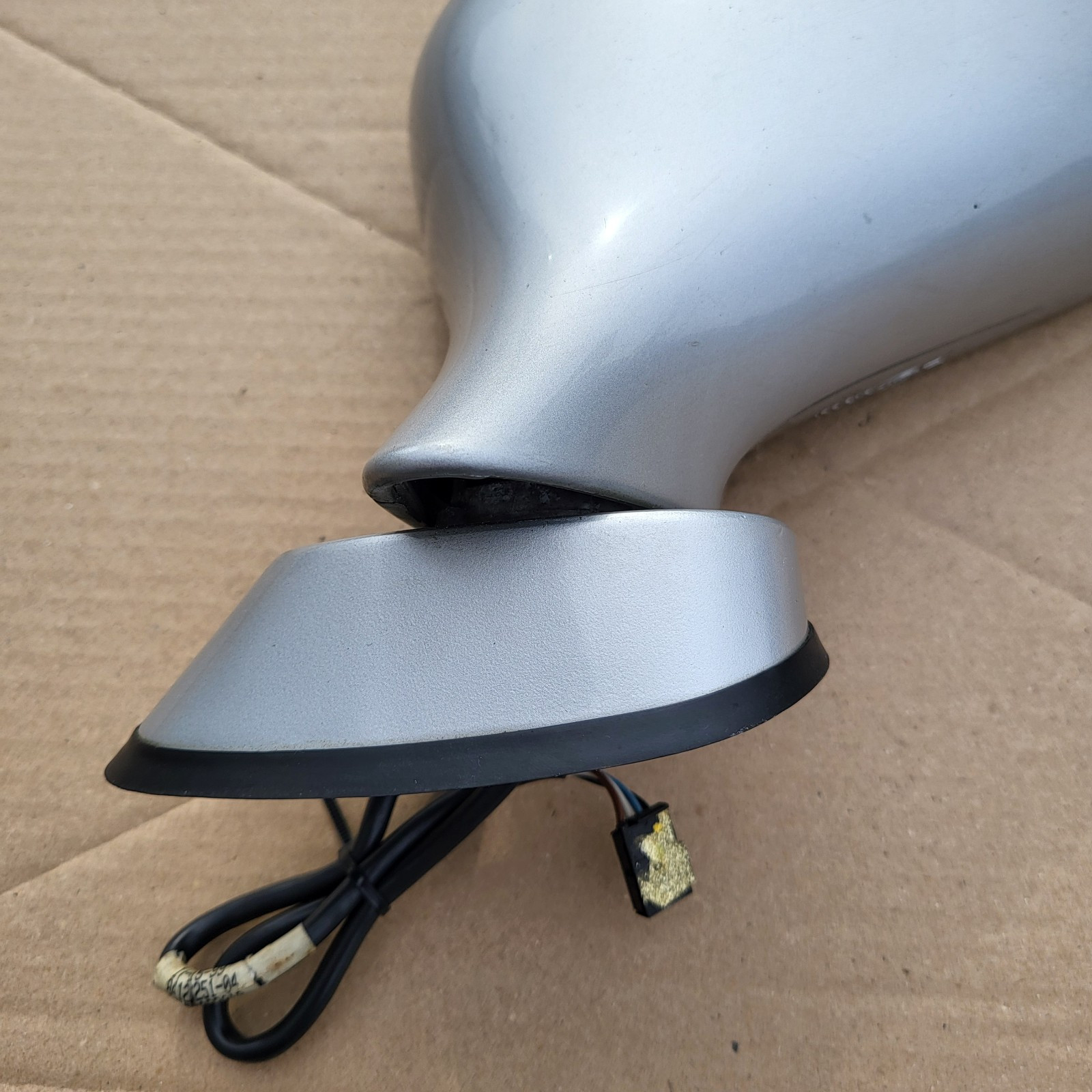 BMW Z3 Roadster Seiten Außen Spiegel Glas + Motor LINKS Titan Silber Metallic  – Bild 10