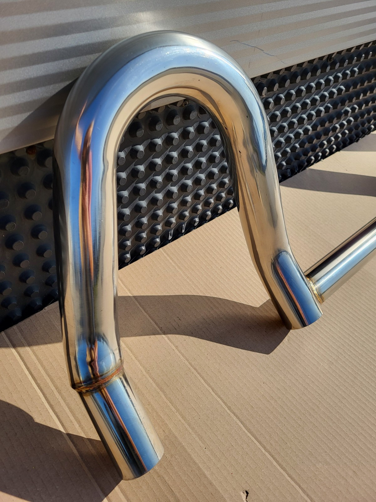 BMW Z3 Roadster Überrollbügel Chrom Überroll Schutz Bügel Edelstahl  Poliert – Bild 2