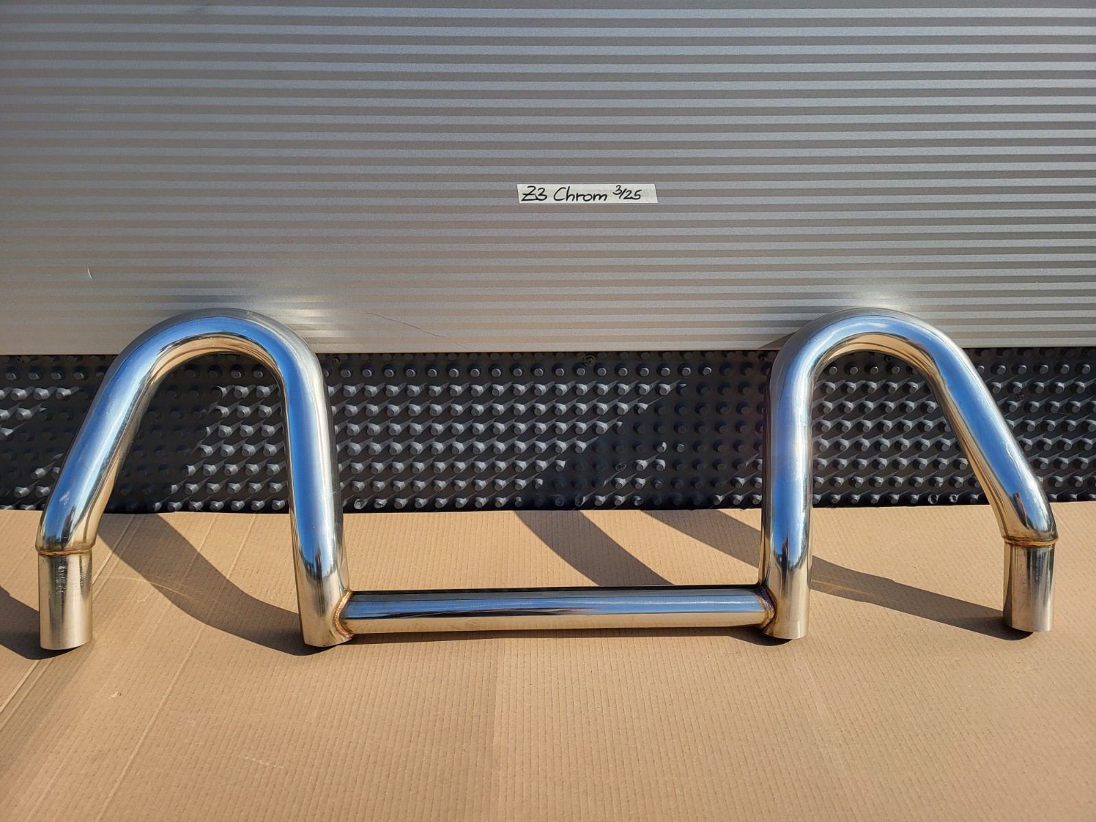 BMW Z3 Roadster Überrollbügel Chrom Überroll Schutz Bügel Edelstahl  Poliert – Bild 8