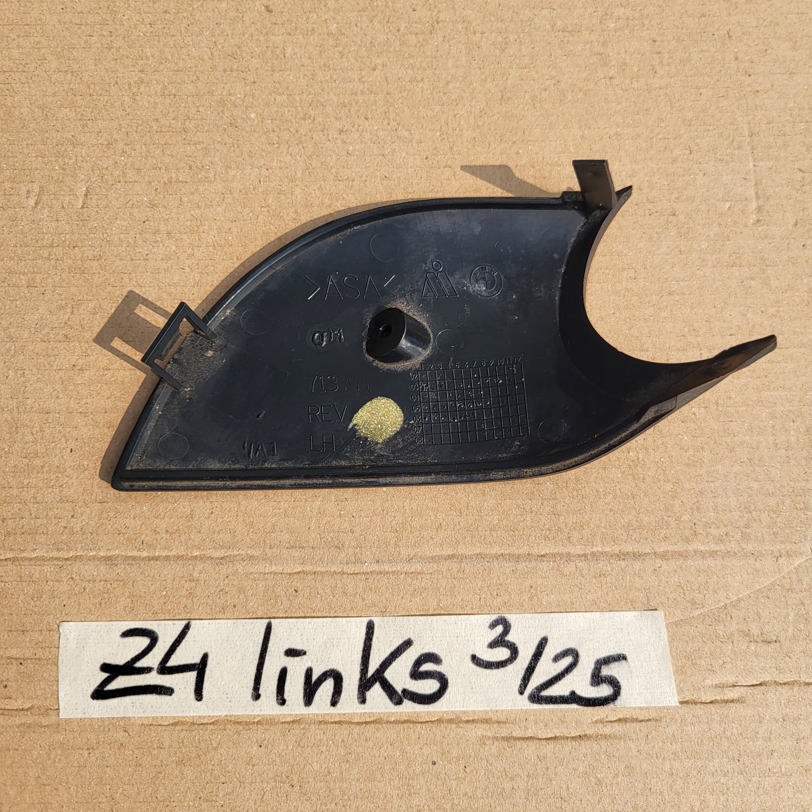 BMW Z4 E85 E86 Seiten Außen Spiegel Blende Abdeckung Verkleidung Unten LINKS  