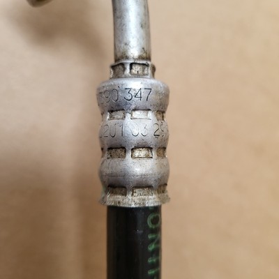 BMW E38 Klimaleitung Druckleitung vom Klima Kondensator zum Trockner 8390347