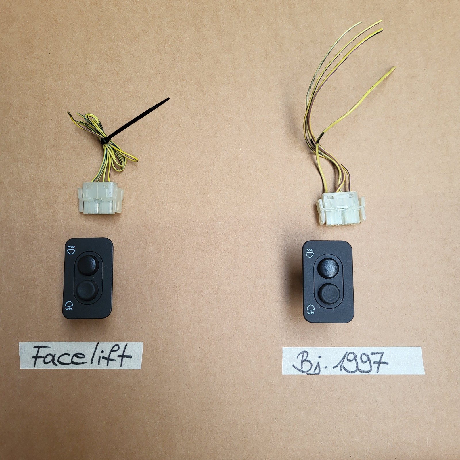 BMW Z3 NUR FACELIFT Schalter Nebelscheinwerfer Nebel Schlusslicht 6901957 – Bild 5