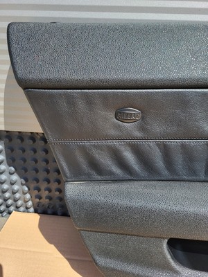 Türverkleidung BMW Z4 E85 Türtafel Fahrer Seite LINKS Leder Oregon Schwarz Black