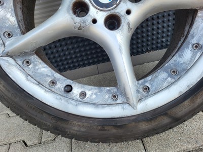 BMW Z4 E85 E86 E46 E63 BBS Alufelge 2-teilig 8 J x 18 Zoll 6758194 ABHOLUNG 