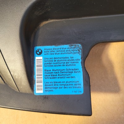 BMW Z4 E85 Verkleidung  Schlossträger Oben Kühler Motor Abdeckung  7162123  – Bild 3