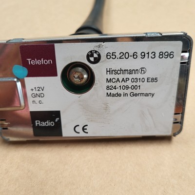 BMW Z4 E85 Antennenfuss Antennen Verstärker Telefon Stab Antenne kurz  6913896 – Bild 5