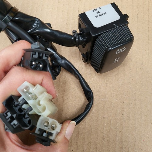 Sitz Schalter BMW Z3 Fahrer Sitz Kabel Stecker Höhen Verstellung  8410673 – Bild 4