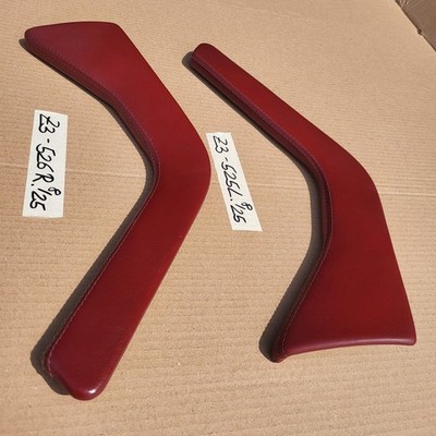 BMW Z3 Bumerang Verkleidung Mittelkonsole Blende rechts + links Voll Leder Rot – Bild 2