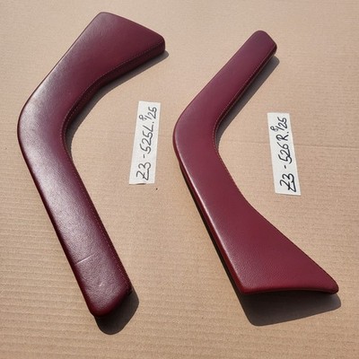 BMW Z3 Bumerang Verkleidung Mittelkonsole Blende rechts + links Voll Leder Rot – Bild 3