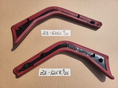 BMW Z3 Bumerang Verkleidung Mittelkonsole Blende rechts + links Voll Leder Rot – Bild 6