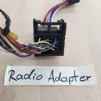 BMW E36 E39 E46 Z3 Radio Adapter Kabel mit Zwischen Stecker Anschluss  – Bild 2