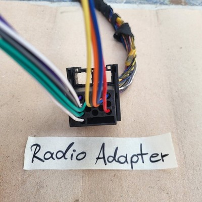 BMW E36 E39 E46 Z3 Radio Adapter Kabel mit Zwischen Stecker Anschluss  – Bild 3