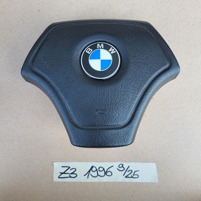 BMW E31 E34 E36 E39 Z3 Lenkrad 1093354 Leder Lenker Schwarz + Fahrer Airbagmodul – Bild 2