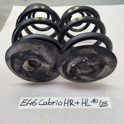 BMW E46 Cabrio Coupe Spiral Tonnen Feder Hinten RECHTS LINKS 6 Zylinder 