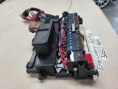 Original BMW E46 Cabrio  Sicherungskasten Relais Kasten +  Sicherungen 8364540
