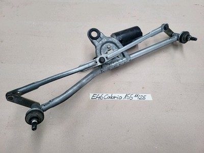 Wischer BMW E46 Cabrio Scheibenwischer Motor Gestänge 8362155 – Bild 3