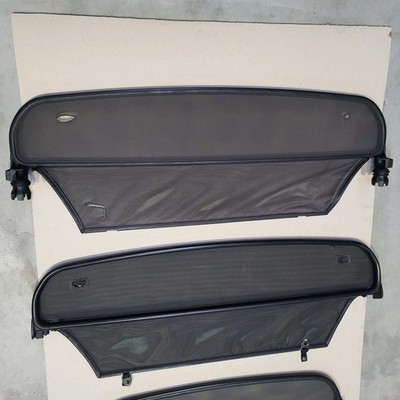 3x BMW Z3 Roadster Windschott Windschutz Abweiser Wind Stop Netz + Rahmen  – Bild 2