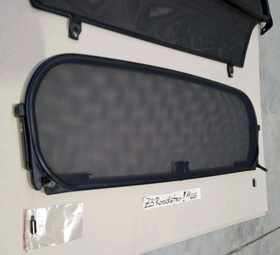 3x BMW Z3 Roadster Windschott Windschutz Abweiser Wind Stop Netz + Rahmen  – Bild 7