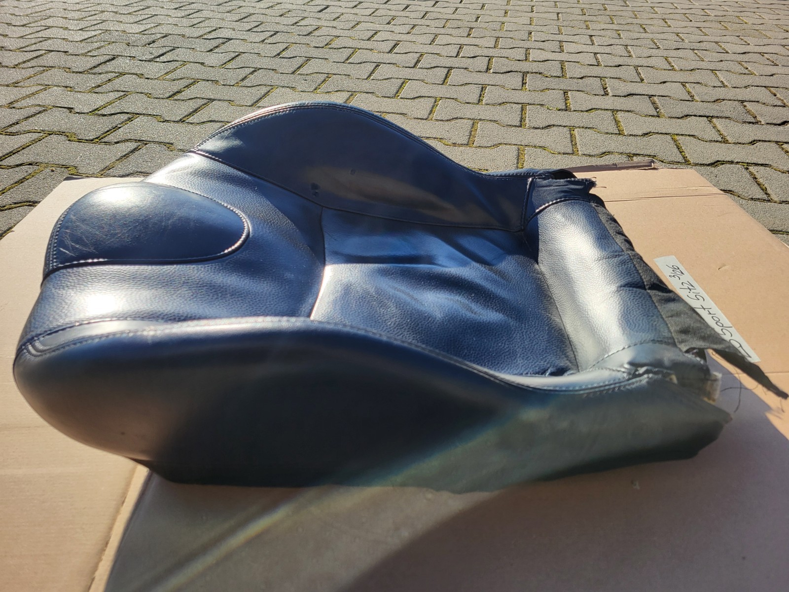 BMW Z3 Roadster Fahrer Sport Sitz Unterteil Leder Oregon schwarz Sitzheizung – Bild 4