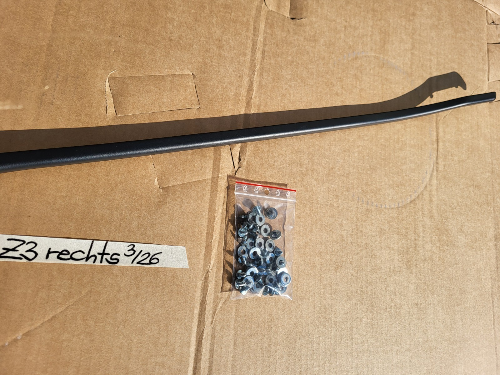 BMW Z3 Roadster + Coupe Leiste für  Tür Verkleidung Schwarz RECHTS Beifahrer – Bild 4